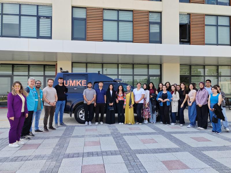 Mersin Ulusal Medikal Kurtarma Ekibi (UMKE) ile Uygulamalı Eğitim Yapılmıştır! 